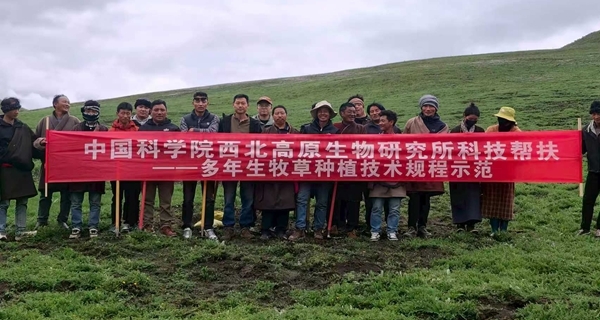 科技赋能守护生态 干群同心修复草地——西北高原所驻村工作队开展黑土滩治理技术培训